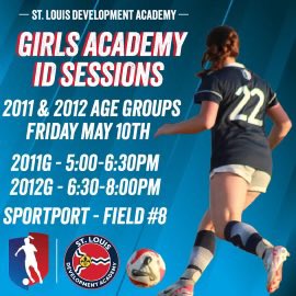 STLDA ID Sessions for Girls Academy 2011 & 2012! ❤️⚽️👍 docs.google.com/forms/d/e/1FAI…