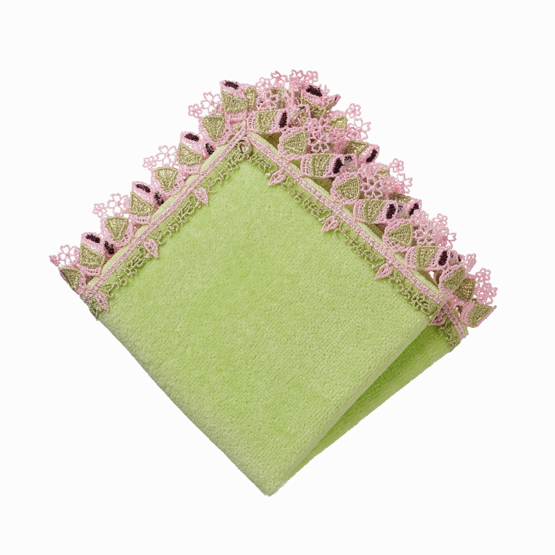 近沢レース カレー、桜餅ピンク、ウニ濃オレンジ