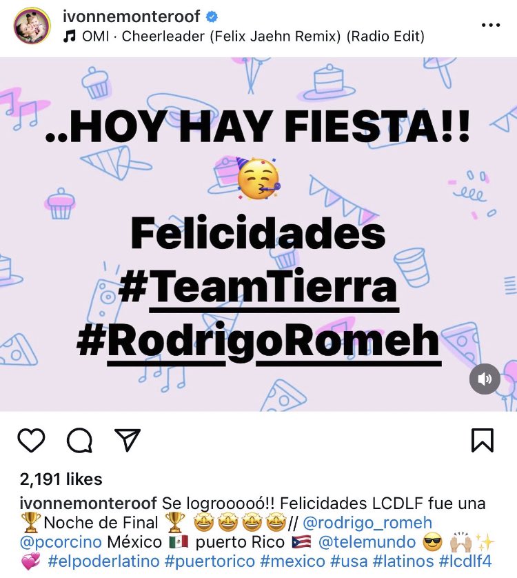 Ivonne Montero la fan número 
uno de Rodrigo Romeh 🥹😭✨🏆 
que bueno estar del lado correcto 

#RomehGanador 
#RomehElMasVotado 
#RomehMiGanador 
#LCDLF4