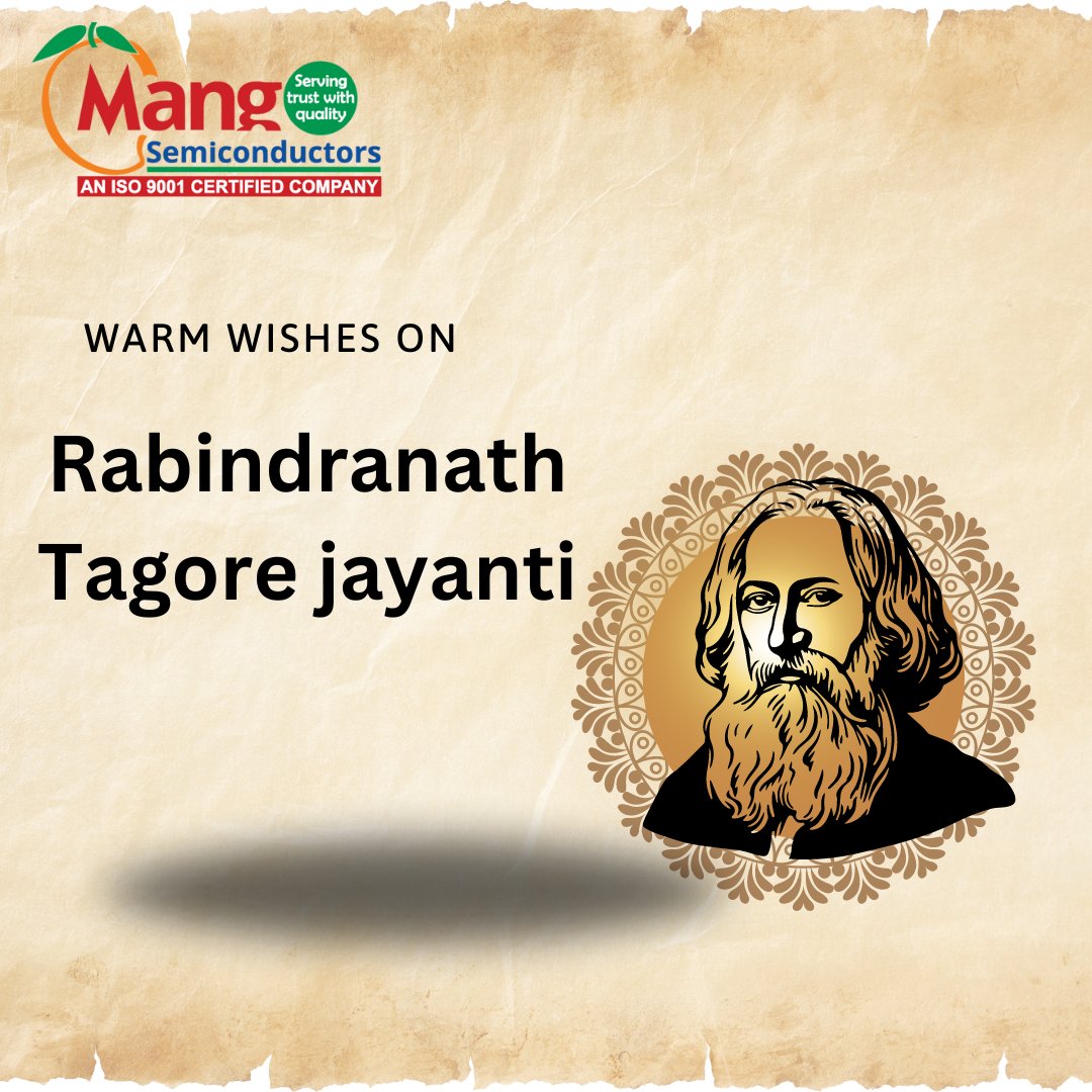The small wisdom is like water in a glass: clear, transparent, pure. The great wisdom is like the water in the sea: dark, mysterious, impenetrable.' #rabindranathtagorejayanti #wisdom #mangosemi #mangofy
