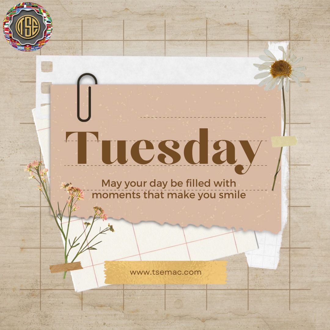 🌟 Happy Tuesday! 🌟 Embrace the fresh start this day brings. Let's seize the opportunity to spread kindness, chase our dreams, and make a positive impact. Together, let's make today count! #HappyTuesday #FreshStart #Positivity #taisang #embroidery #dimanche #peacefull