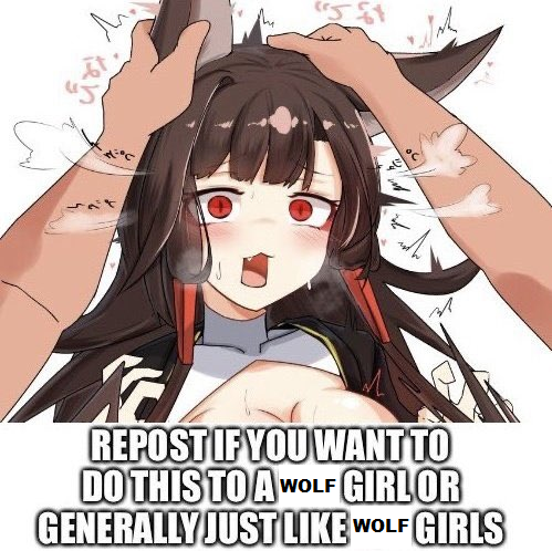 Any wolf girl anime waifu enjoyers?
👀