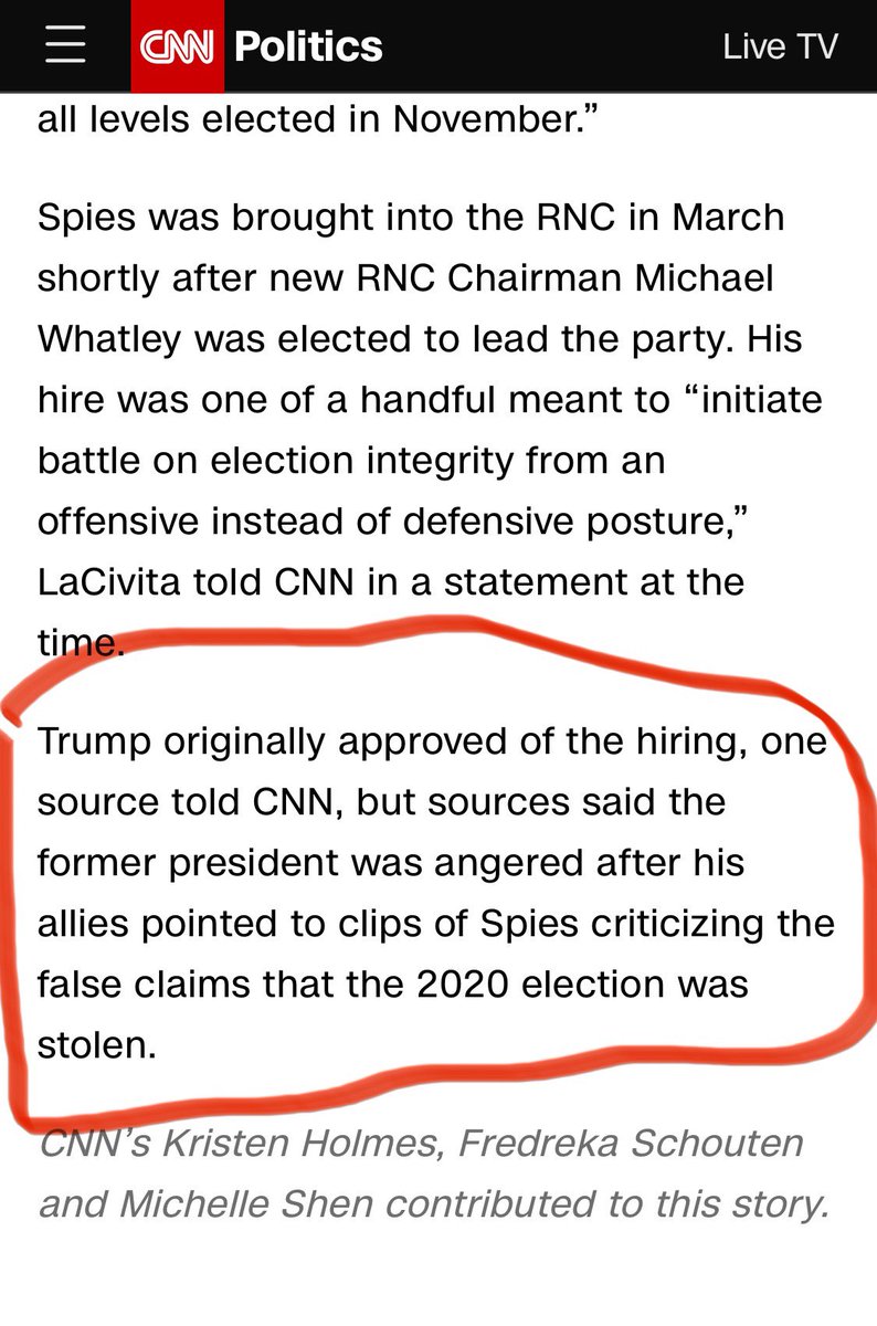 Well @EmeraldRobinson of @AbsoluteWithE nails it again! She was the first to connect the dots! Remember my panel discussion at @CPAC2021 with @heatherflick and Charlie Spies? And Spies criticized our observations from the 2020 elections. Then Spies gets tapped to lead the…