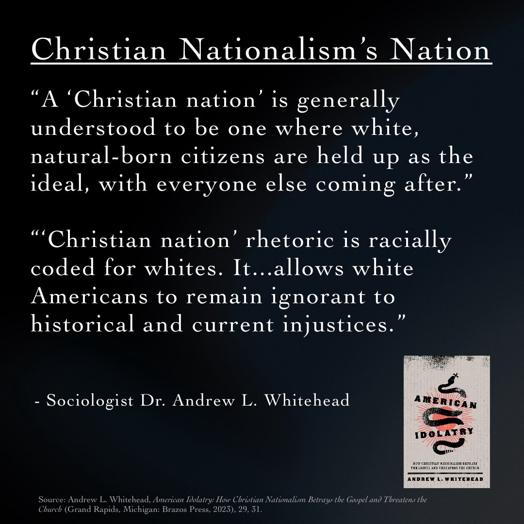 #ChristianNationalism #ChristianNation