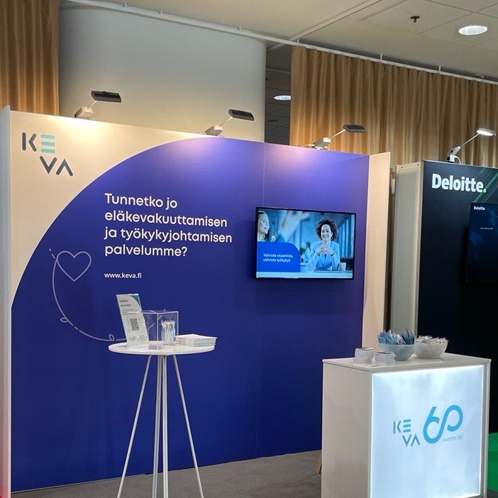 Olemme mukana ValtioExpossa - tervetuloa tapaamaan asiantuntijoitamme ja keskustelemaan työeläkkeistä, työkykyjohtamisesta ja Kevan palveluista. #ValtioExpo