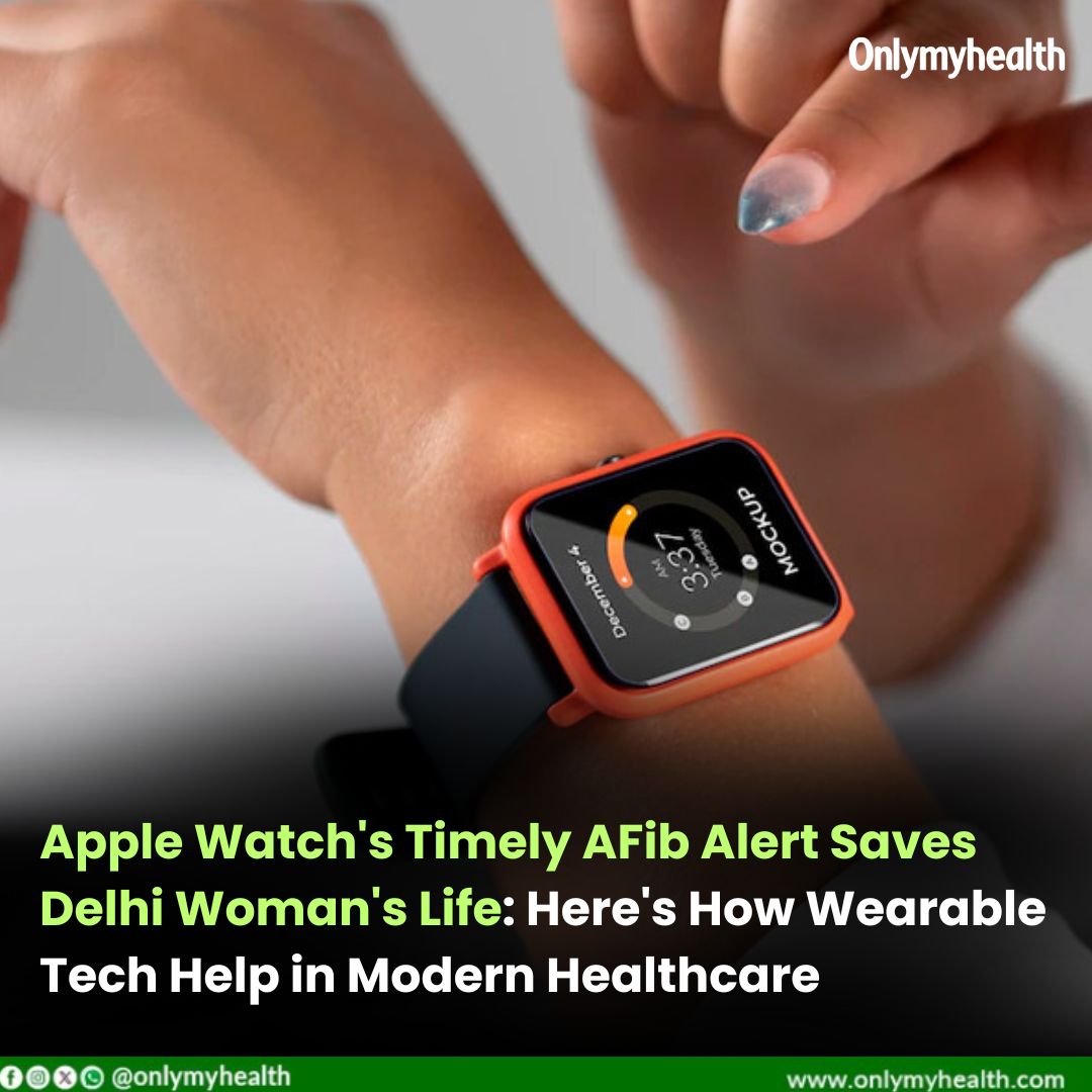 One such remarkable instance occurred in #Delhi, where the timely alert from an Apple Watch's #ECG feature potentially saved the life of a 35-year-old woman.

#healthcare #health #healthnews #onlymyhealth #applewatch #afibalert #wearabletech

onlymyhealth.com/apple-watch-ec…