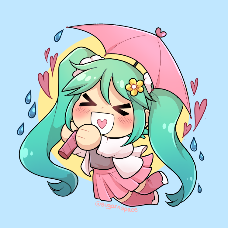 a little melt drawing since I'm cosplaying her to Miku Expo today yippee!!! I can't wait for Hatsune Miku to be real!!! (if you see me you can have this little chibi in your hands fr fr) #初音ミク