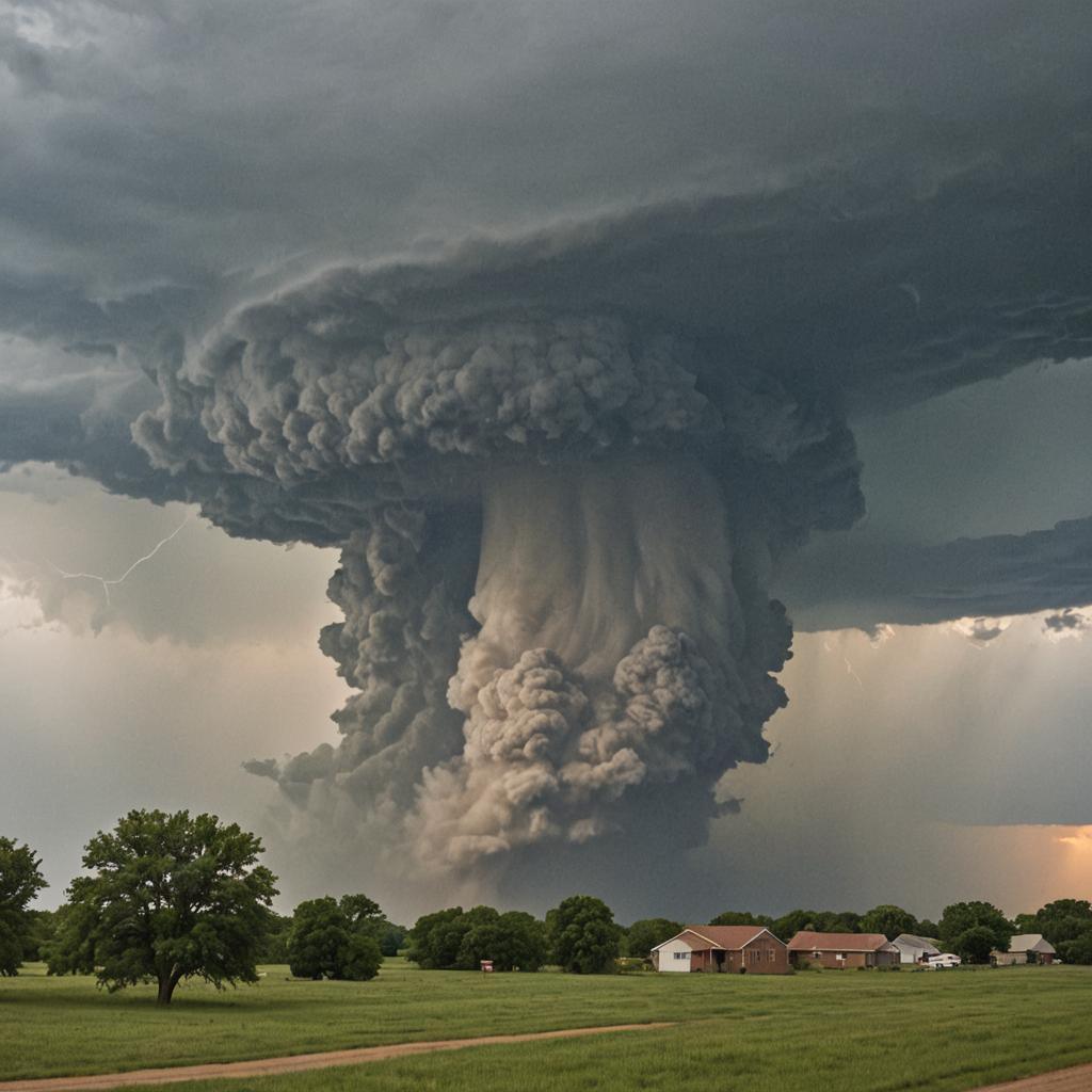 VisitmyShop's tweet photo. Tornadoes touched down Monday evening in rural Oklahoma as large hail pelted parts of Kansas. Forecasters have issued a rare high risk warning for the two states.
#Oklahoma #tornadoemergency #warning #safecastle #KansasState #Weather https://t.co/QLjCMvhz7h