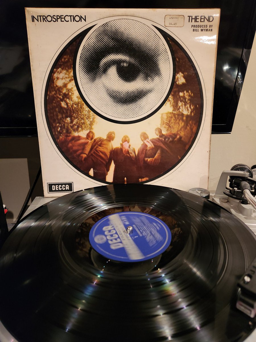 Introspection by The End is a pretty good UK psych album famously produced by Bill Wyman recorded in 1968 and released in 1969. This original UK is in great shape and sounds awesome! #TheEnd #Introspection #Dreamworld #ShadesOfOrange #vinylrecords