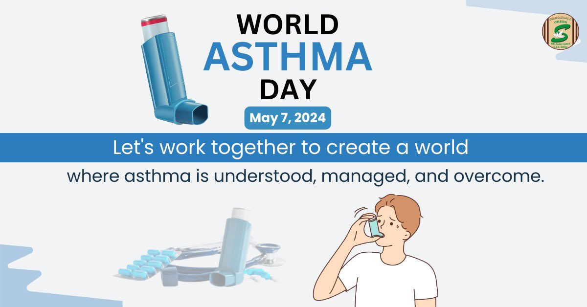 #WorldAsthmaDay is a reminder to find more effective treatment options and possible cure for Asthma. As the researchers and scientists make exciting advancements in this regard, let us also spread awareness regarding good lung health, keeping environment clean and extend our…
