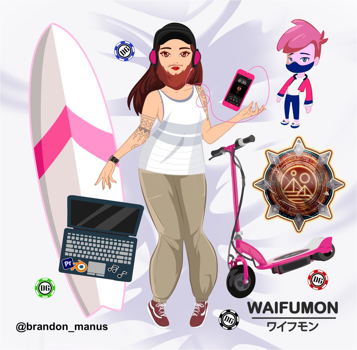 Day #1,170 EVERYONE is a winner! 🧚‍♀️🥳🎉
FREE NFT to ALL that post wallet # or $ETH or Metamask address below! This one for epic <a href="/brandon_manus/">Brandon ∞/89</a>  ! @aaronleupp <a href="/decentraland/">Decentraland</a> <a href="/vipeio/">VIPE</a> @decentralgames #NFTGiveaway airdrop no Pokémon POAP Anime Waifu Bored JPG it a Waifumon! #FreeNFT