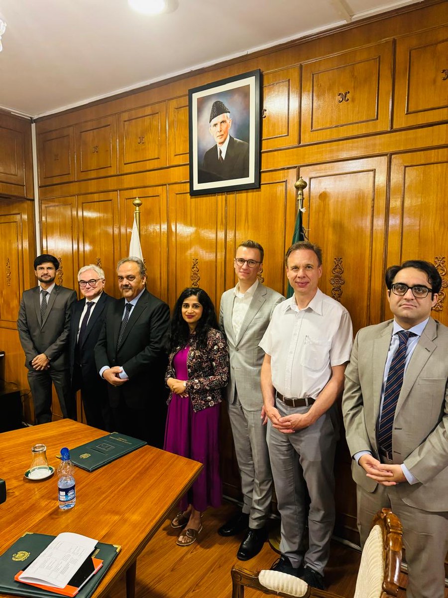 Received German Parliamentary delegation led by Mr Julian Pahlke; discussed wide ranging issues concerning Afghanistan.
