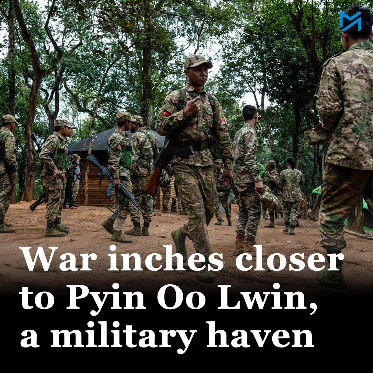 Persistent anti-junta offensives have brought resistance fighters closer to the ‘military town,’ which has been largely sheltered from the open violence perpetrated by the coup regime throughout the country Read More : myanmar-now.org/en/news/war-in… #Myanmar