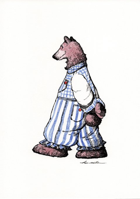 「bear standing」 illustration images(Latest)
