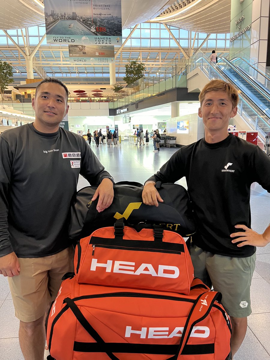 楽しいGWも終わり羽田へ飛んでスロベニアデフテニスオープンへ出場する親松選手の帯同です🛫🎾🇸🇮

たくさんのスポンサー様のサポートを受けて行って参ります✈️🇸🇮
ご声援よろしくお願い致します🇯🇵😌
親松選手アカウントもチェックお願いします🎾😌
<a href="/deaf_athlete/">デフテニスプレーヤー親松直人</a>