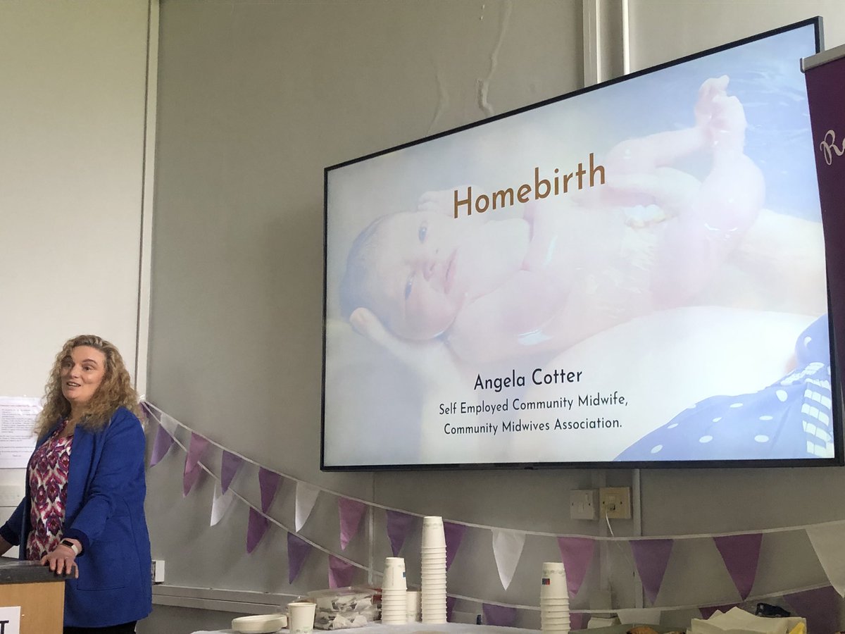 Angela Cotter SECM speaking about Homebirth, passionate driven midwife providing true choice to local women and their families 🌟 <a href="/RevillesMaureen/">Maureen Revilles</a> <a href="/CarolynMcCrory_/">Carolyn McCrory</a>