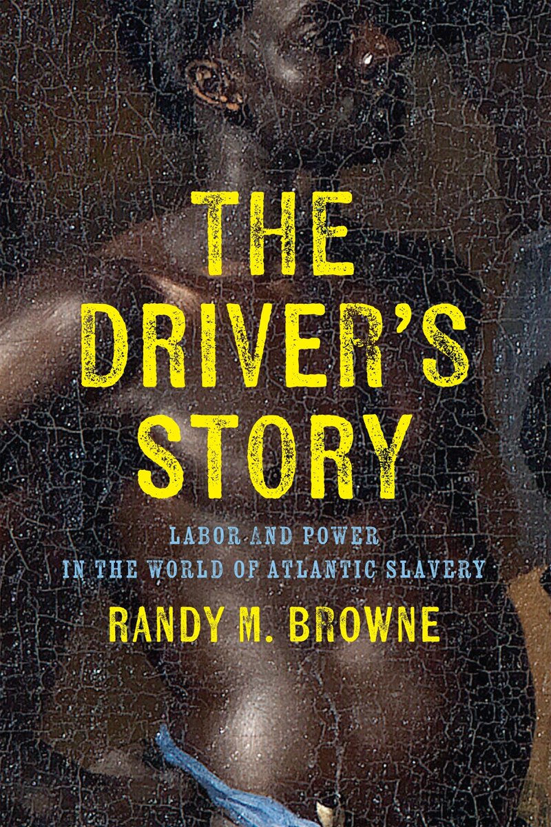 Today is pub day for THE DRIVER'S STORY: LABOR AND POWER IN THE WORLD OF ATLANTIC SLAVERY, so let's do a 📖giveaway! Retweet/repost (or quote tweet) by 8am EST Friday, May 10 for a chance to win one of two signed copies (U.S. mailing addresses only). pennpress.org/9781512825862/…
