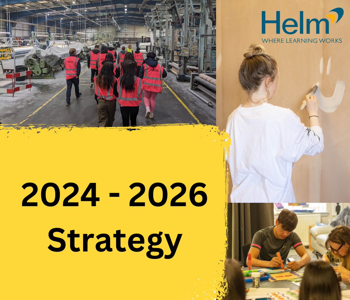 We are excited to launch our new strategy, setting out our commitment to creating a Scotland where all young people have a brighter future through access to sustainable, meaningful employment 🌟 The full strategy is available to read below: 🛜 helmtraining.co.uk/helm-launches-…