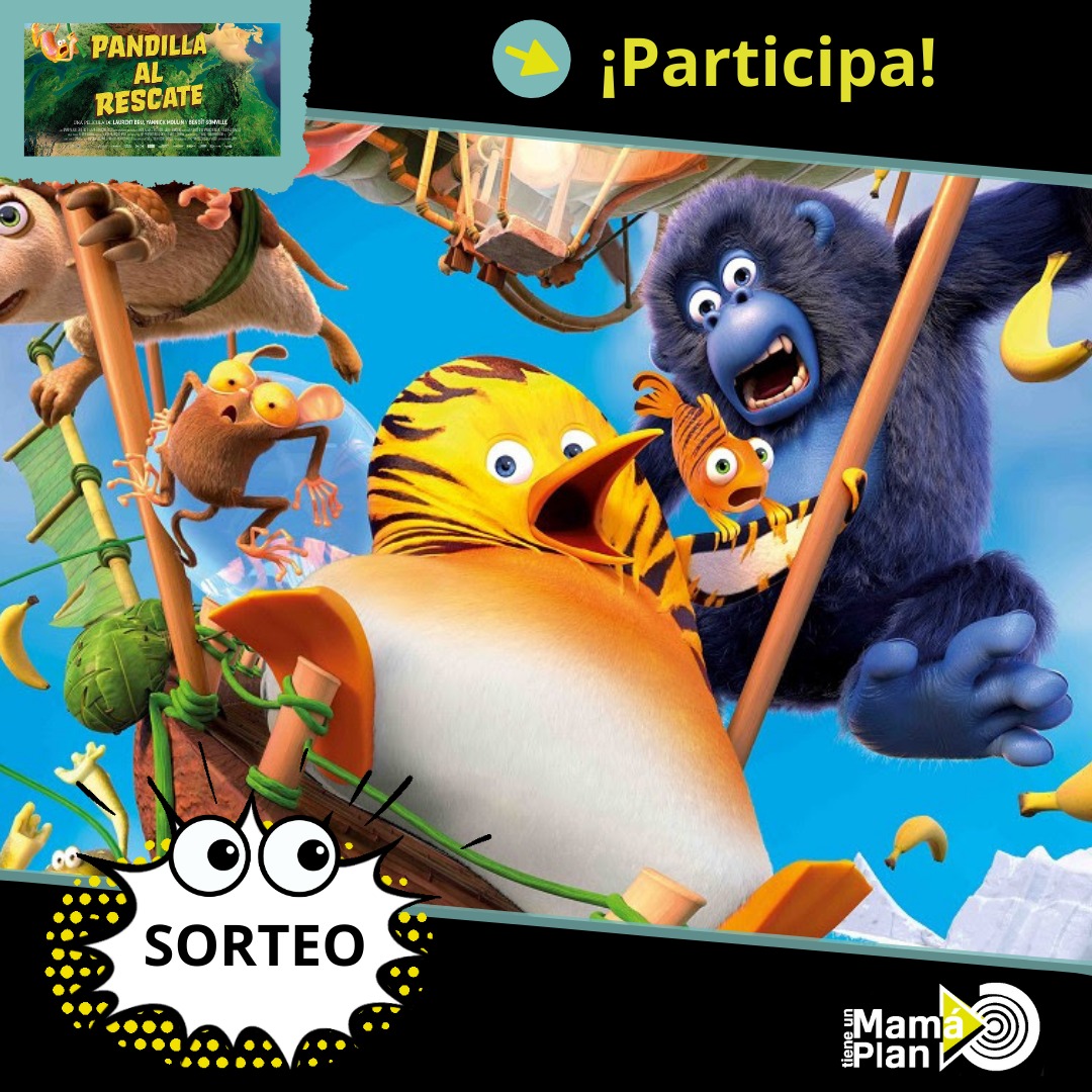 🍿 SORTEO DE CINE 🍿 

🍀Sorteamos junto a <a href="/Vercine1/">VerCine</a>🎟️5 packs familiares cuádruples para el preestreno de "PANDILLA AL RESCATE". ¿Participas?

🎯🗓️ Planazo para el sábado 25 de mayo (12h)
✅ IG: instagram.com/p/C6qTR0rNoO8
✅ Web: mamatieneunplan.com/c1076-te-invit…