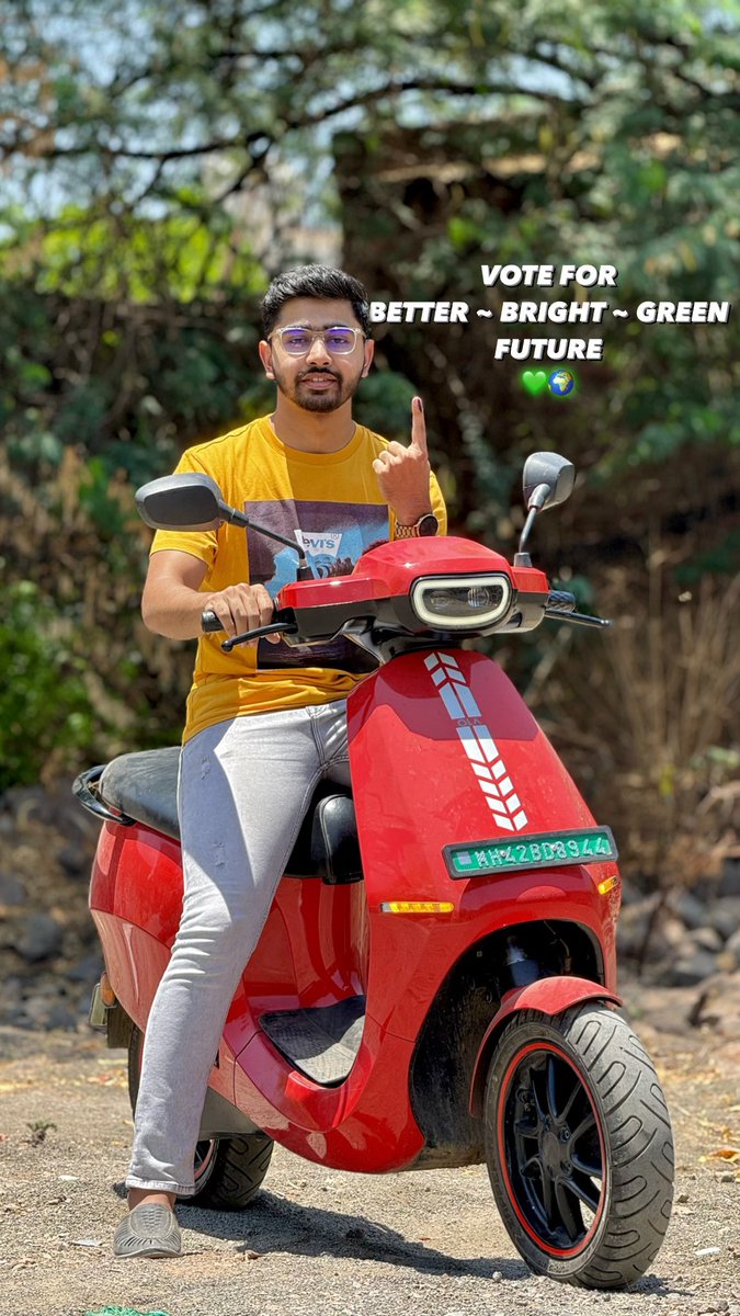 Vote For Better ~ Bright ~ Green Future 💚🌍 @OlaElectric @bhash @akhandelwal @suvonilc @Khalidaaalbadri #BuildTheFuture 🗳️💪