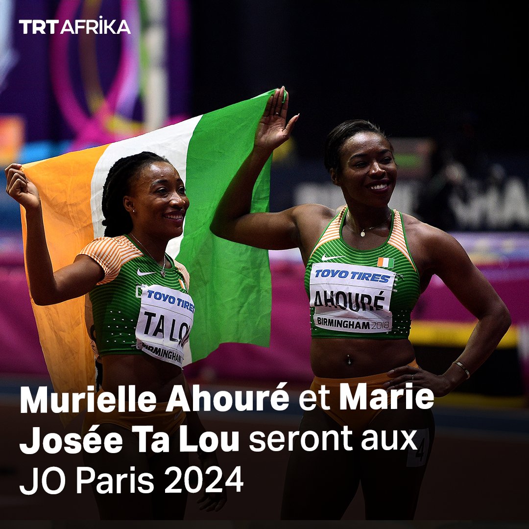 L’équipe féminine ivoirienne de relais 4X100 mètres s’est qualifiée pour les JO en terminant deuxième au championnat du monde de relais dimanche aux Bahamas. Le groupe composé de Murielle Ahouré, Ta Lou-Smith Marie-Josée, Gbai Jessika, Koné Maboundou