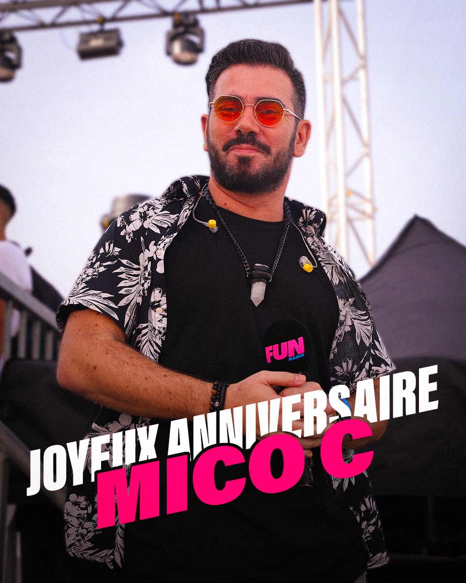 On souhaite un très joyeux anniversaire à @MicoInTheMix 🩷