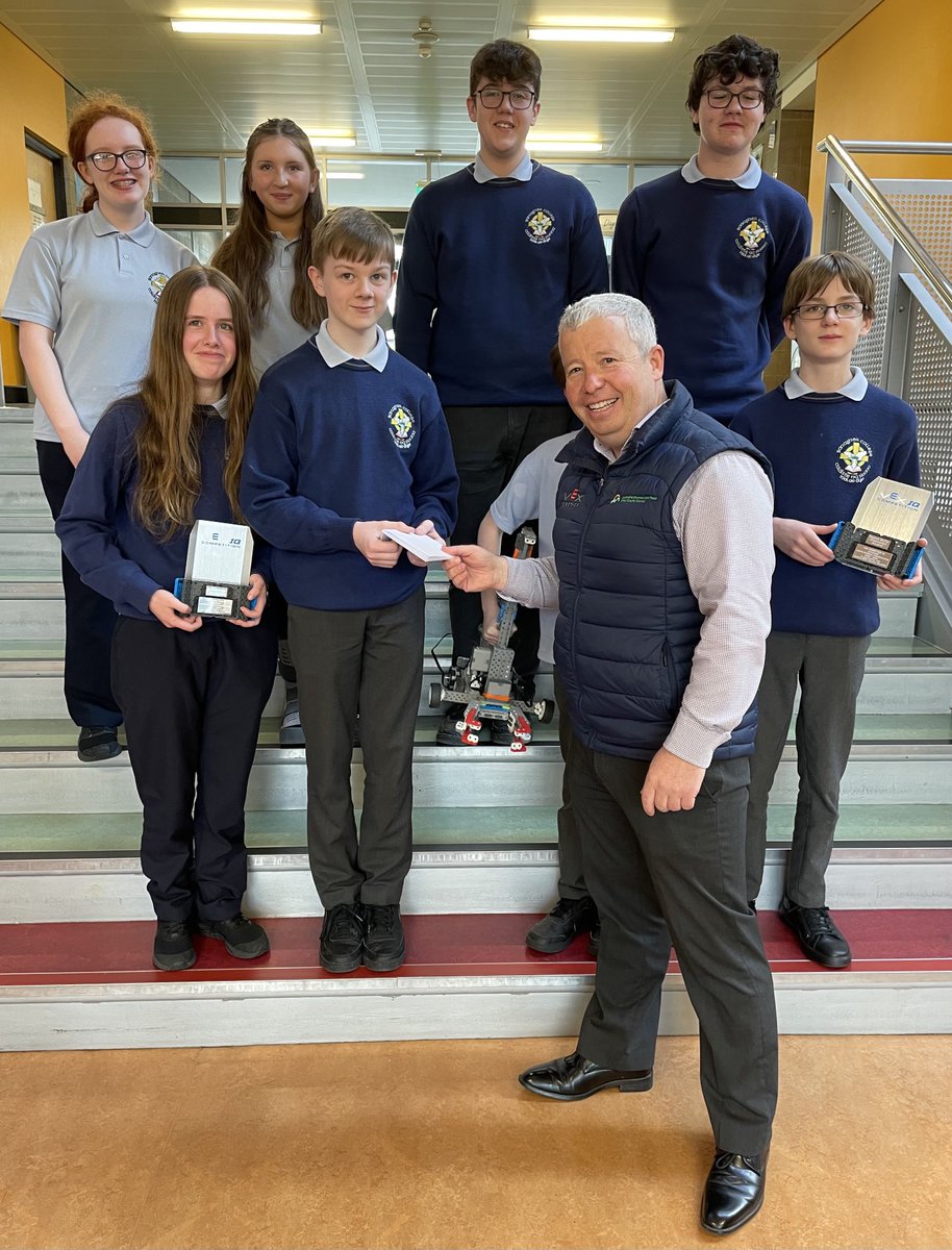 Banagher College S.T.E.A.M. (@bccns_steam) on Twitter photo 1/2 Great to have Ray Bell from <a href="/offalycoco/">Offaly County Council</a> to present our <a href="/BanagherCollege/">BanagherCollege</a> <a href="/VEXRobotics/">VEX Robotics</a> Team with their €500 vouchers for winning the <a href="/laoisoffalyetb/">Laois and Offaly ETB</a> STEAM Programme #VexIQ competition at the showcase event #loetbSTEAM #bccnsSTEAM 1/2 Great to have Ray Bell from <a href="/offalycoco/">Offaly County Council</a> to present our <a href="/BanagherCollege/">BanagherCollege</a> <a href="/VEXRobotics/">VEX Robotics</a> Team with their €500 vouchers for winning the <a href="/laoisoffalyetb/">Laois and Offaly ETB</a> STEAM Programme #VexIQ competition at the showcase event #loetbSTEAM #bccnsSTEAM