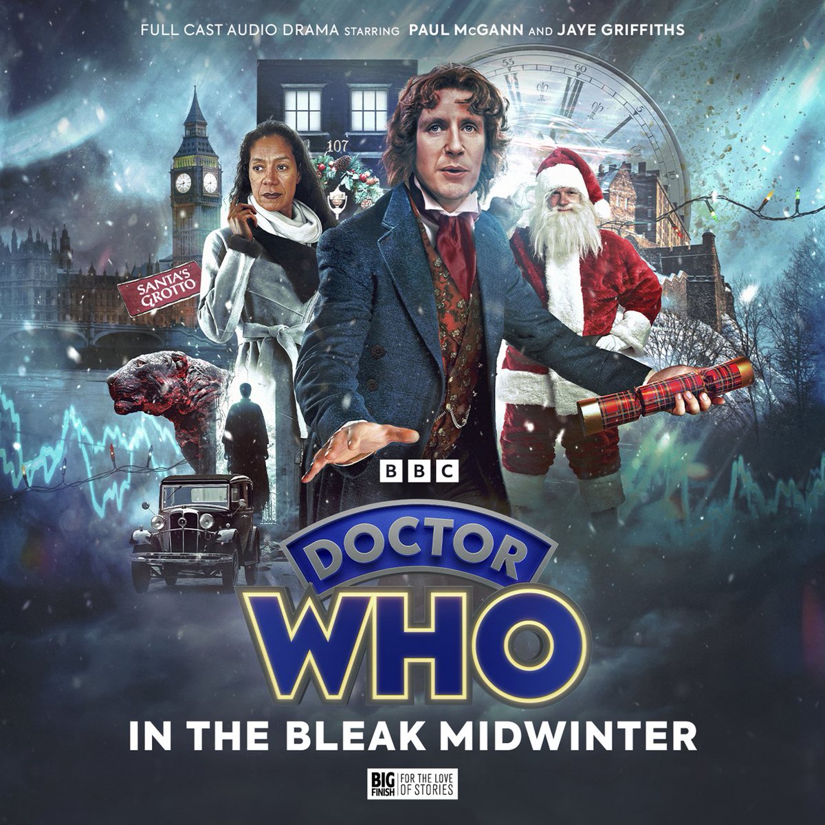 I always love it when @bigfinish do dummy covers for their #DoctorWho audios. And the best thing to do is to keep copies as backups.