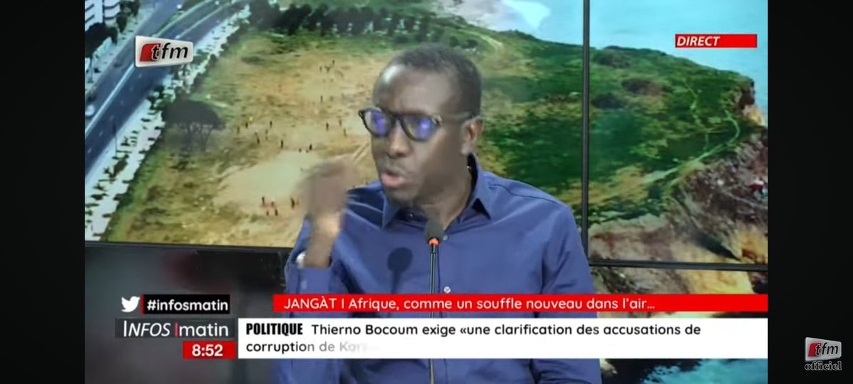 @papealeniang DG @RTS1_Senegal , recrutez ce cher Monsieur @ablayecisse_Gfm pour en faire un GRAND REPORTER/ENQUÊTES. Il a la légitimité dans ce contexte. Ce qui manque aux journalistes de la RTS