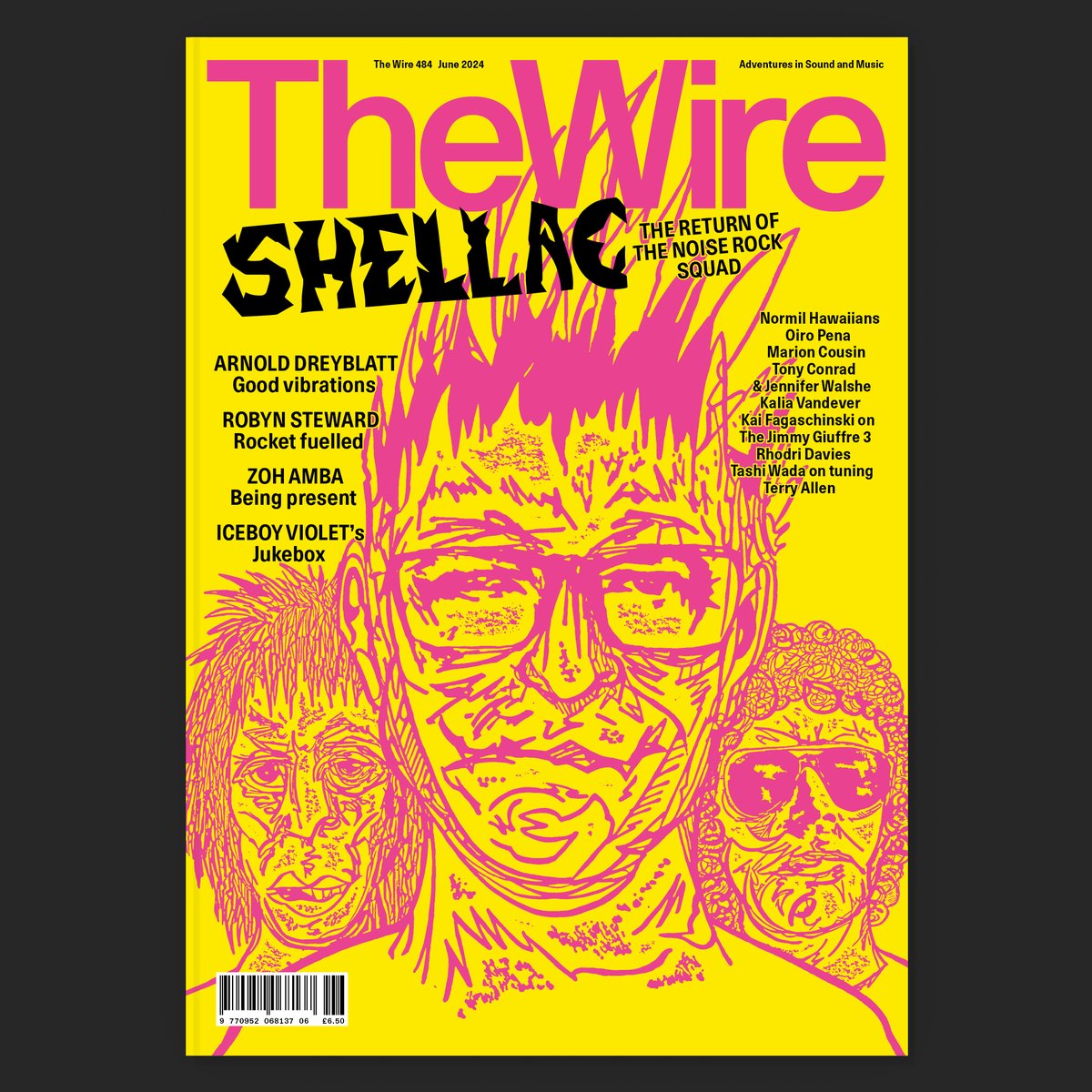 The Wire 484 is out now! thewire.co.uk/issues/484 Shellac: The US noise rock survivors are hard as rails on long awaited new album To All Trains. By Emily Pothast. Plus: Arnold Dreyblatt, Robyn Steward, Zoh Amba, Iceboy Violet, Kalia Vandever, Normil Hawaiians, and much more!