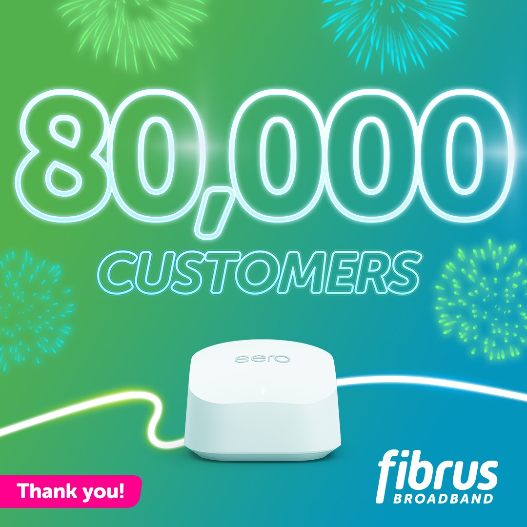 Here's to 80,000 customers and counting!🎉 Thanks to our team and customers, we've grown fast and achieved amazing things since connecting our first customer in 2019! 🙌 If you're a #customer, check your inbox, as we've an #exclusive #giveaway coming your way!👀 T&C’s apply.
