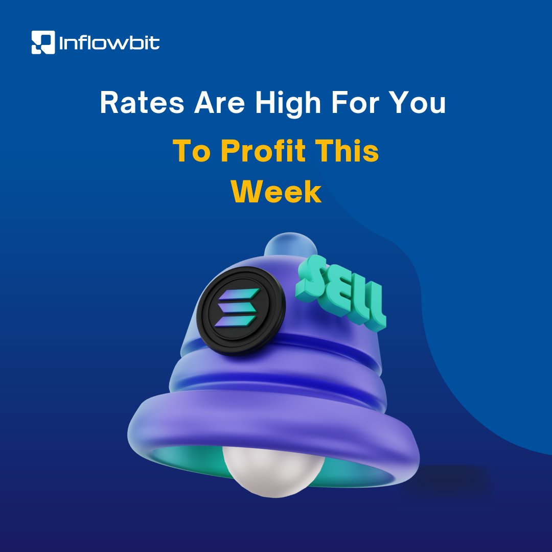 InflowBit's tweet image. Profit this week, sell crypto for as high as ₦1,500+/$ Download Inflowbit app.