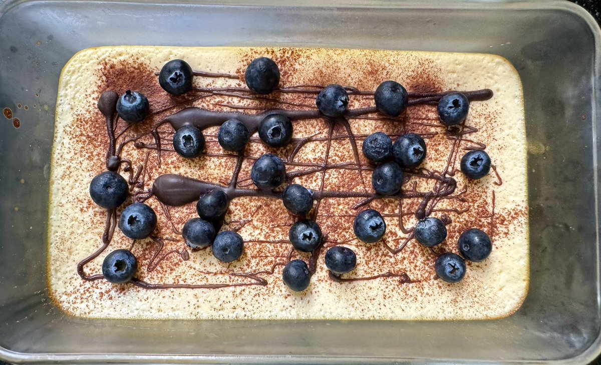 @shashiiyengar , My dear wife @deliverydoc61 celebrating my successes with you with this #HealthyBlueberryCheesecake - got to satiate my sweet buds @TheIraSahay @dlifein @SavvyPriya