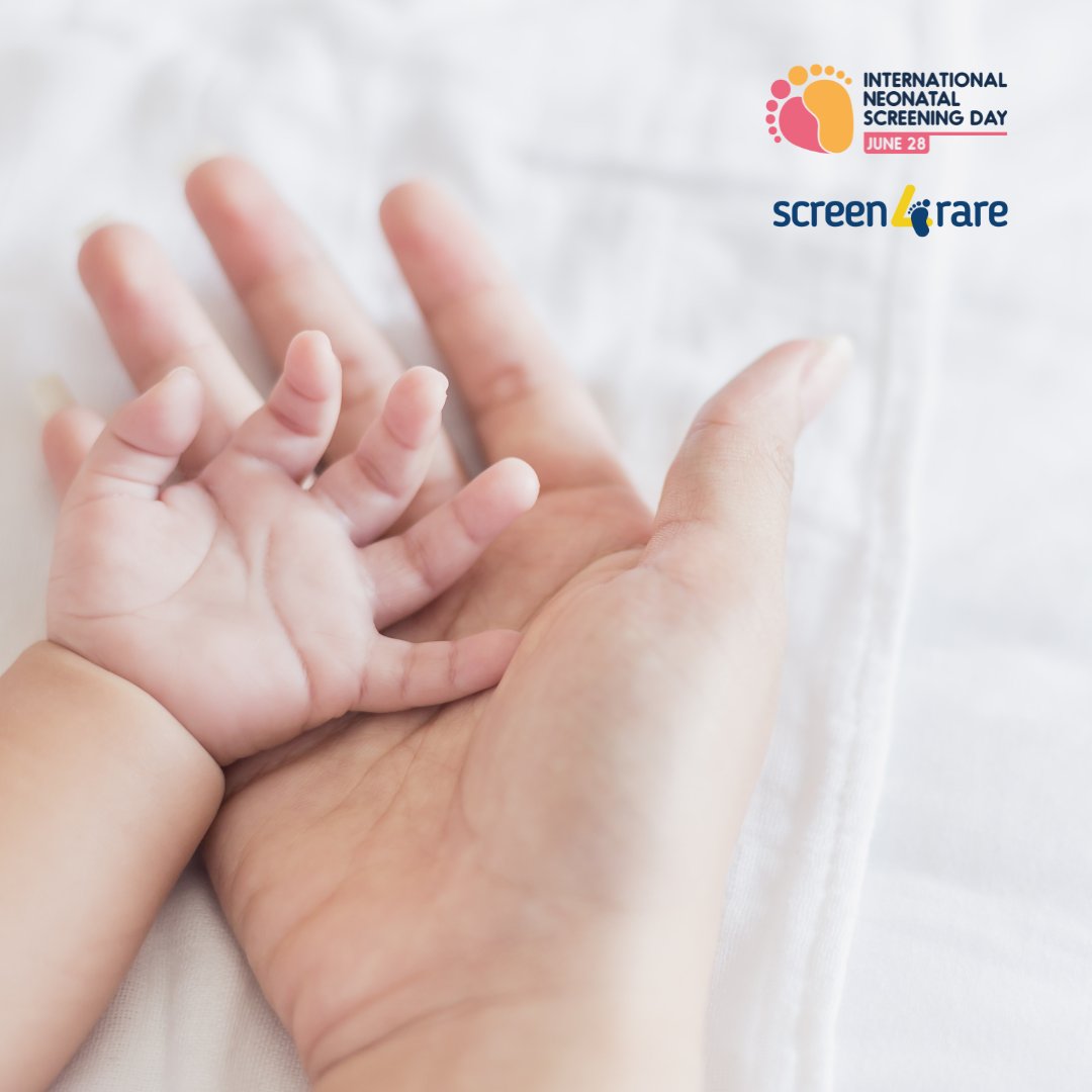 What does neonatal screening mean for patients:

👉 Diagnosis
👉 Treatment
👉 Care

We celebrate #INSD on 28 June to spread the word that #NeonatalScreeningMatters!