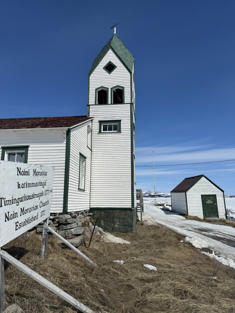 Happy Tuesday. Nain #Nunatsiavut April 2024. #explorelabrador #tuesdayvibe