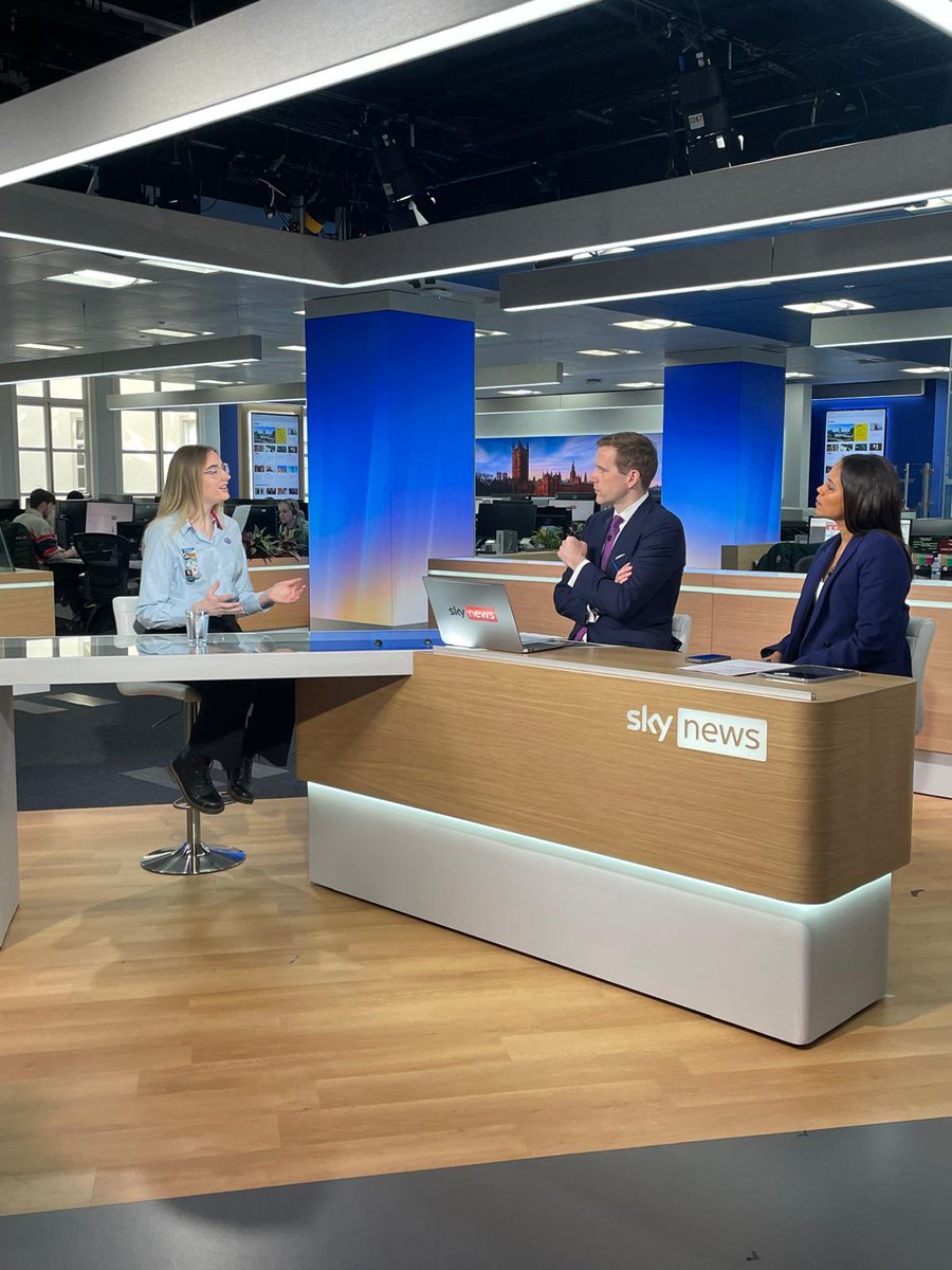 Girlguiding advocate Molly was on @SkyNews this morning, discussing what we’re asking for from the government ahead of the next general election. Stay tuned for more as we launch our manifesto at a special event later today 👀