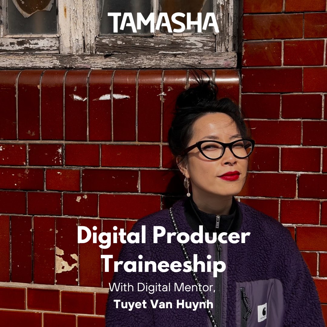 🚨 CALL OUT 🚨

DIGITAL PRODUCER TRAINEESHIP (Paid)
We're looking for x3 theatre producers who are looking to upskill & produce Digital Projects in theatre - with Digital Mentor, Tuyet Van Huynh 🧡

🔗 Full info bit.ly/3WyuL2W
🗓 Apply by 30 May