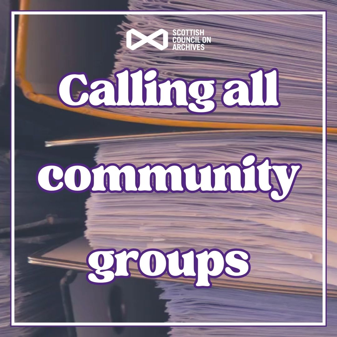Are you a community group that needs help establishing or maintaining your archive? We can offer help through our new project Community Stories – Community Archives. For more information and to get in touch head to: scottisharchives.org.uk/community-arch… @HeritageFundUK