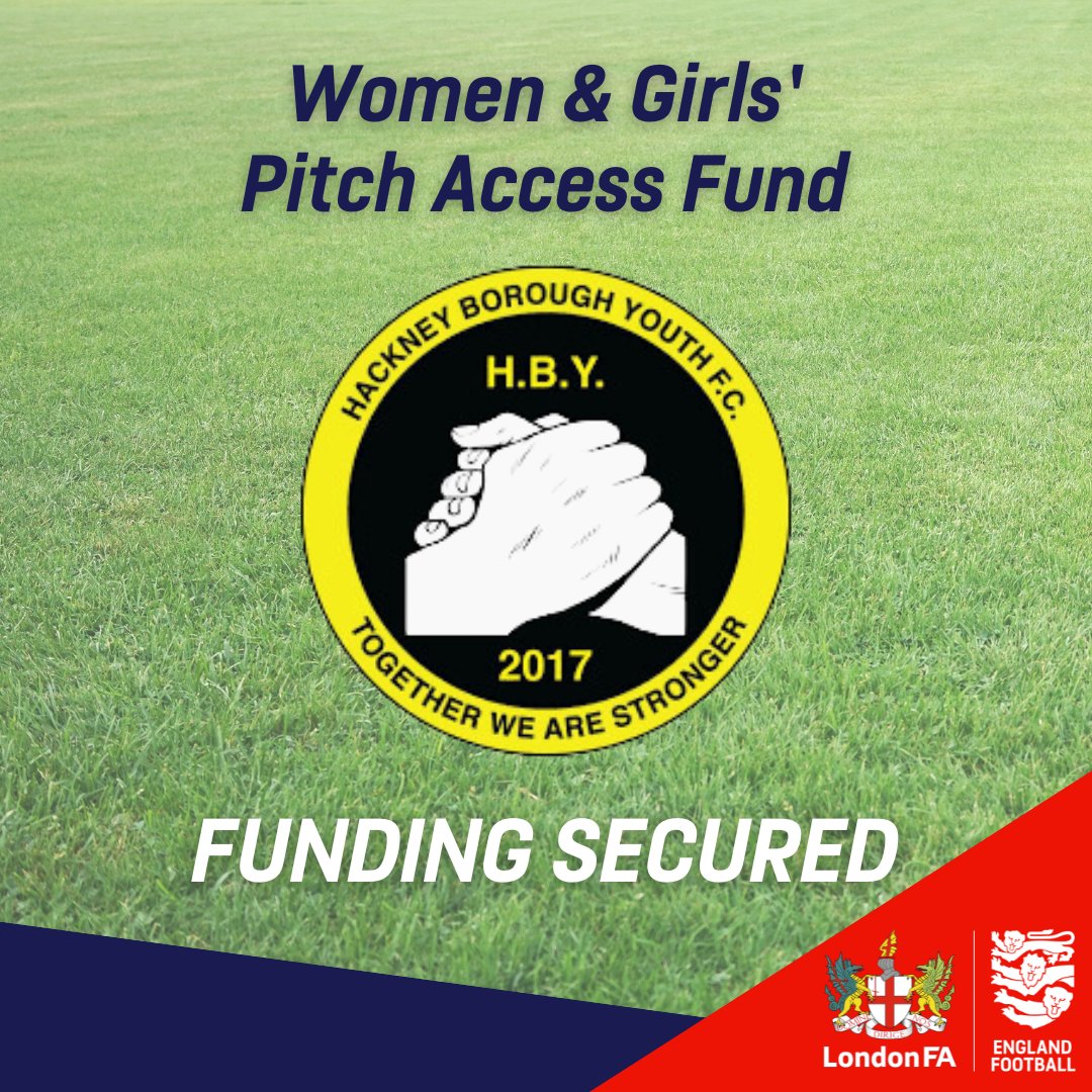 Women & Girls Facilities Fund Well done to @HBYFC1 on their successful application for the Women’s & Girls’ Pitch Access Fund! ⚽️ We are proud to support clubs to provide facility access to women and girls football 🤩