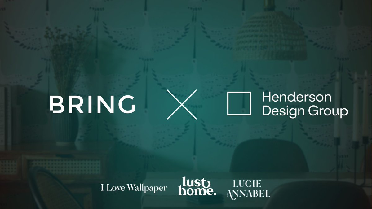 We're delighted to announce our newest client, the Henderson Design Group! 👏 

That means we'll be working with three of the most exciting interior decor brands in eCommerce right now: <a href="/lust_home/">Lust Home</a>,  Lucie Annabel, and the iconic I Love Wallpaper🖌️

Watch this space!

#newclient