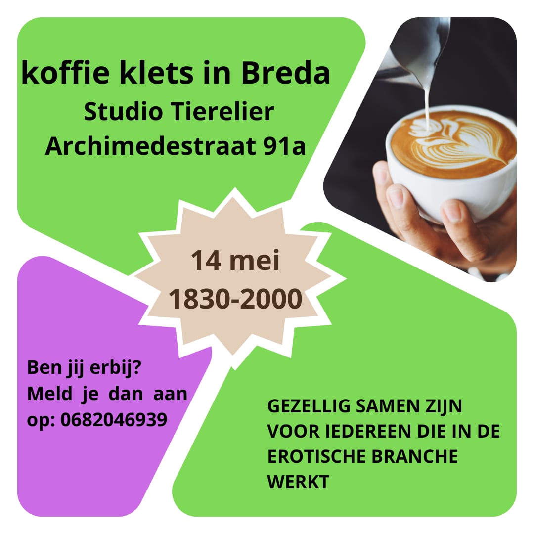 Het is weer bijna zover! Weer gezellig met collega's wat drinken en kletsen.
#sekswerk #samen