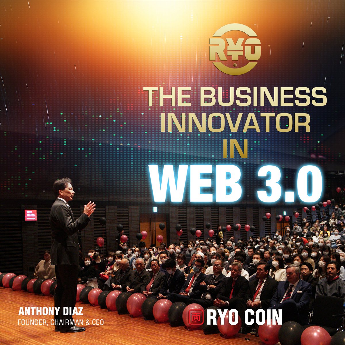 Anthony Diaz's leadership prowess and uncanny ability to see emerging technology trends before they become mainstream is key to RYO's continued success. 👏

Visit ryocoin.com for the RYO experience and subscribe today!

#RyoCryptoMadeSimple #BusinessInnovator