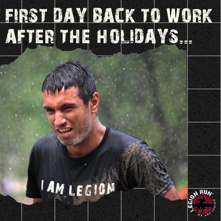 The Easter Bunny is gone... how do you feel going back to work after the holidays... ??? This is our guess ; ) #WeAreLegion · · · · · · · · · · · · · · · · · · · · · · · · #legionrun #ocr #obsctaclecourseevent #event #obstaclerunning #ocrwc #fun #sport #runner… WE ARE LEGION