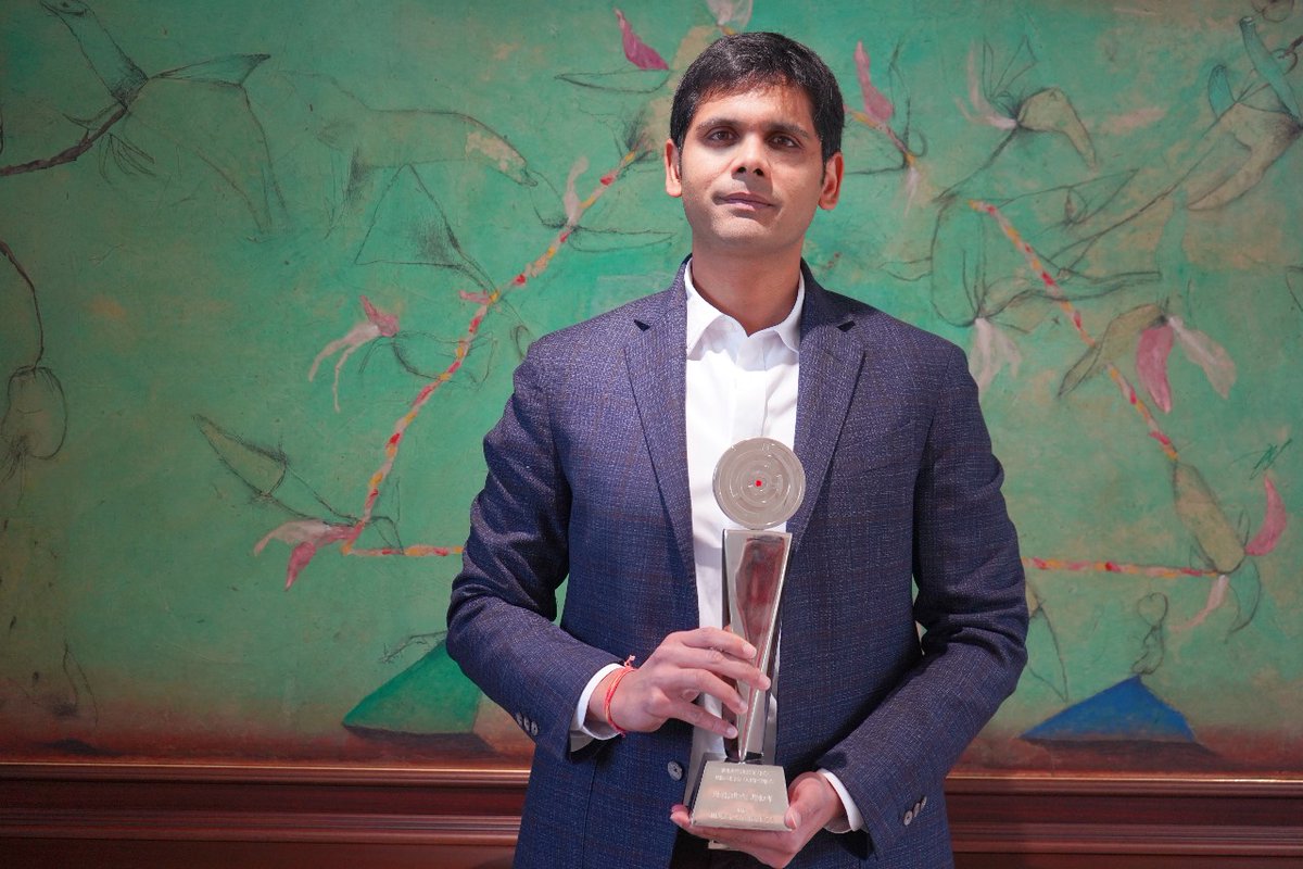 Received the citation and trophy for the Best CEO in the Mid-sized Companies category of BT-PwC India’s Best CEOs ranking. I dedicate this award to the hard work and dedication of #mypeople, who make everything seem possible.  Thank you, @business_today, once again, for the