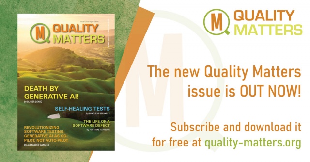 In the latest issue of QualityMatters, a paper has been published: TMMi Experiences at Kualitatem, a TMMi level 4 Certified Organization. An interview with Nadia Irfan, Head of Process Excellence at Kualitatem. Learn all about their TMMi story.
erikvanveenendaal.nl/site/wp-conten…