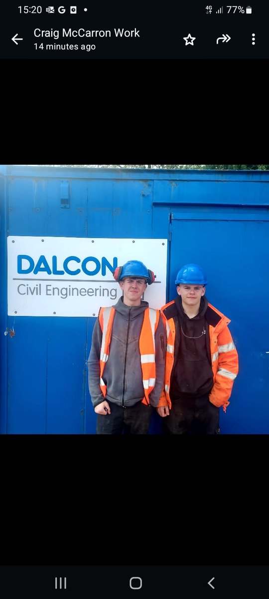 Our assessors Brad and Craig were out visiting the @TIGERS_UK and @morgansindallc #JointVenture apprentices. 
The apprentices have been transitioning well into site life and enjoying their new roles🛠️🦺