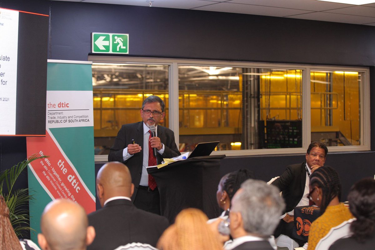 Minister Ebrahim Patel has today released the Industrial Policy and Strategy Review at the Tshwane Automotive Special Economic Zone. The review looks back at measures and actions of the government in the last 5 years under the Reimagined Strategy.