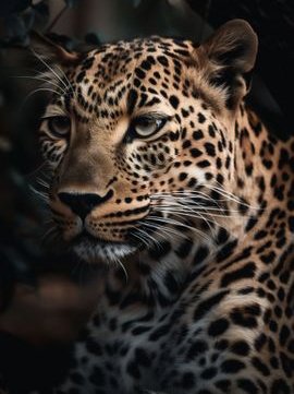 Lion is Ọdụm. Leopard is Agu. 

Retweet to educate someone