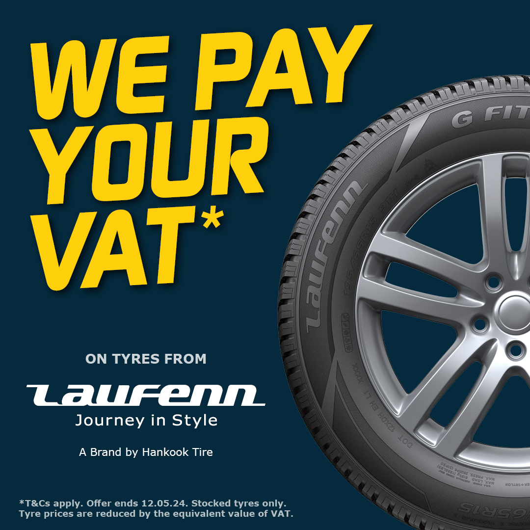For a limited time only we've reduced prices by the equivalent of VAT on all stocked Laufenn tyres! 🚗
Offer ends 12.05.24. Visit our website for full T&amp;Cs: fast-fit.co.uk/fitting-bays/t…