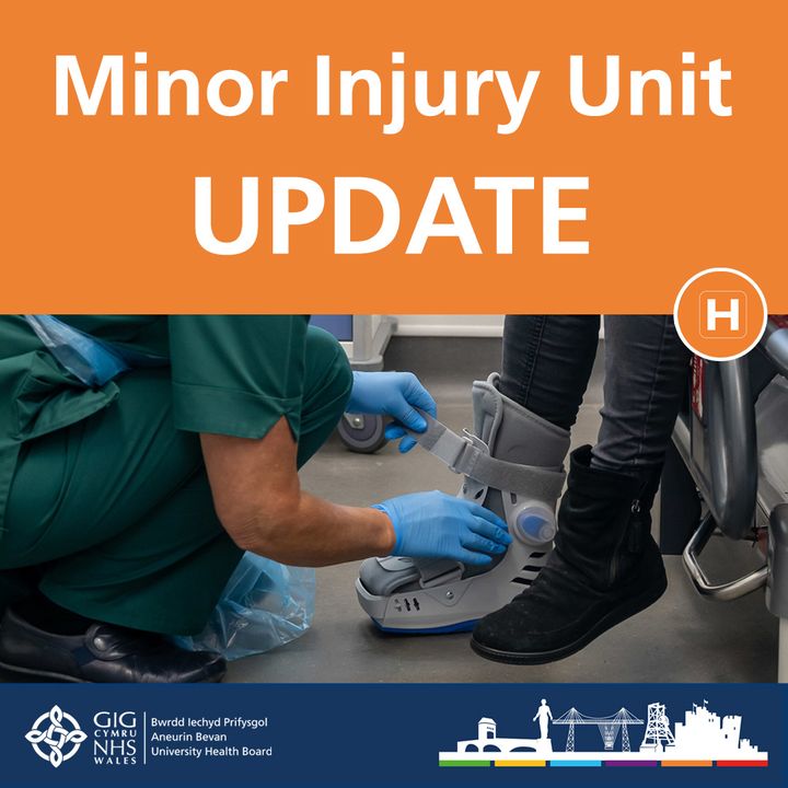 The opening hours of our Minor Injury Units at Nevill Hall Hospital and Ysbyty Ystrad Fawr have now changed! Find out more information and opening hours here: bit.ly/3U1t2jW